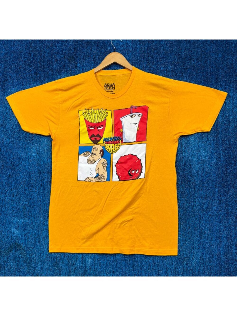 Aqua Teen Hunger Force Graphic T-Shirt Size Large